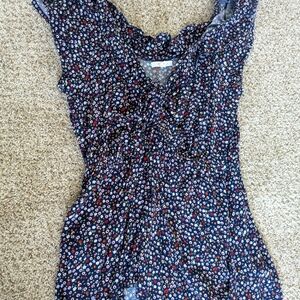 Floral Print Women's Top